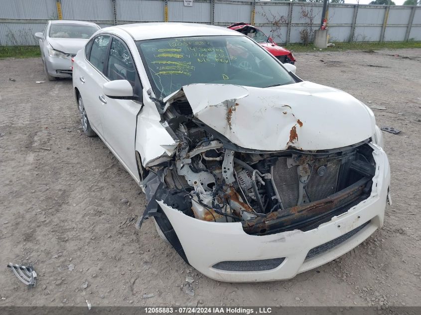 2014 Nissan Sentra VIN: 3N1AB7AP5EL655139 Lot: 12055883