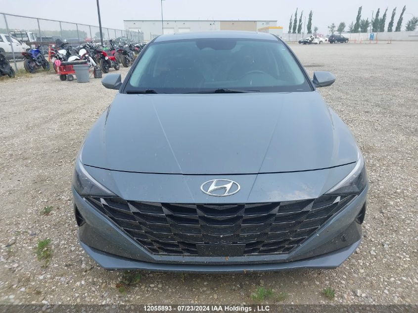 2022 Hyundai Elantra Sel VIN: KMHLN4AG8NU284068 Lot: 12055893
