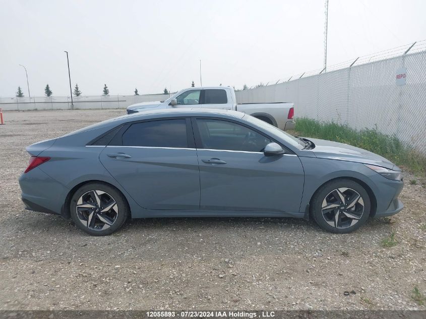 2022 Hyundai Elantra Sel VIN: KMHLN4AG8NU284068 Lot: 12055893