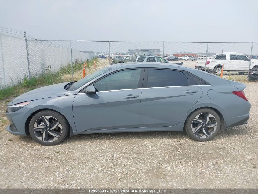 2022 Hyundai Elantra Sel VIN: KMHLN4AG8NU284068 Lot: 12055893