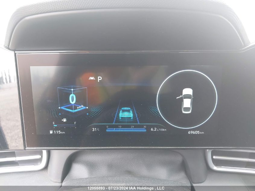 2022 Hyundai Elantra Sel VIN: KMHLN4AG8NU284068 Lot: 12055893