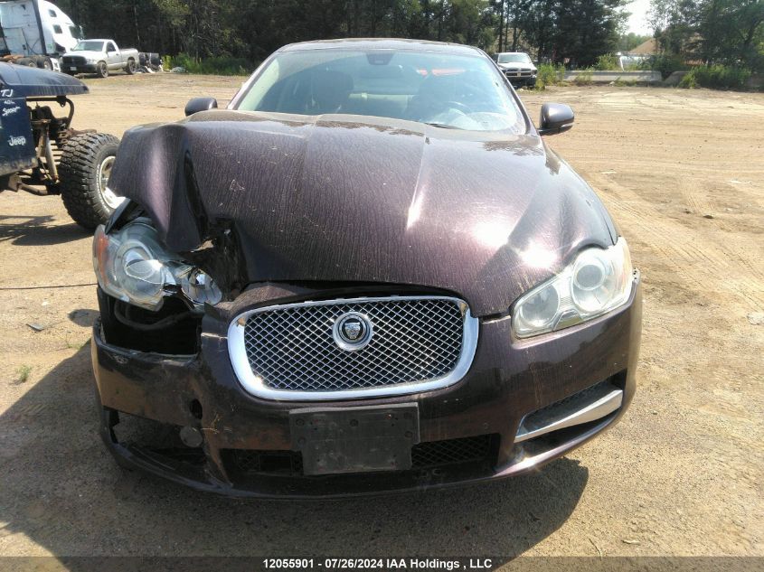 2011 Jaguar Xf VIN: SAJXA0GB2BLR95743 Lot: 12055901