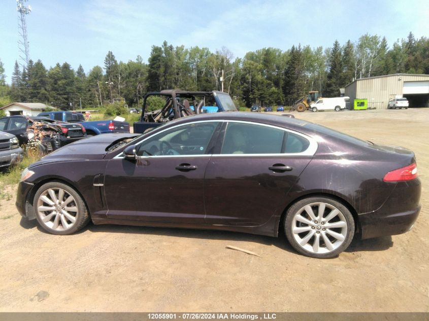 2011 Jaguar Xf VIN: SAJXA0GB2BLR95743 Lot: 12055901