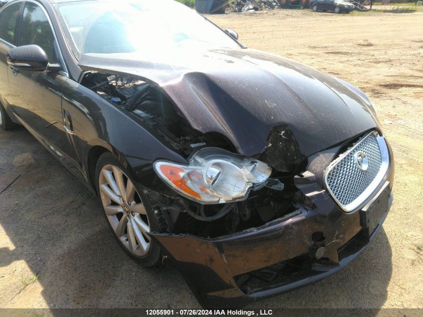 2011 Jaguar Xf VIN: SAJXA0GB2BLR95743 Lot: 12055901