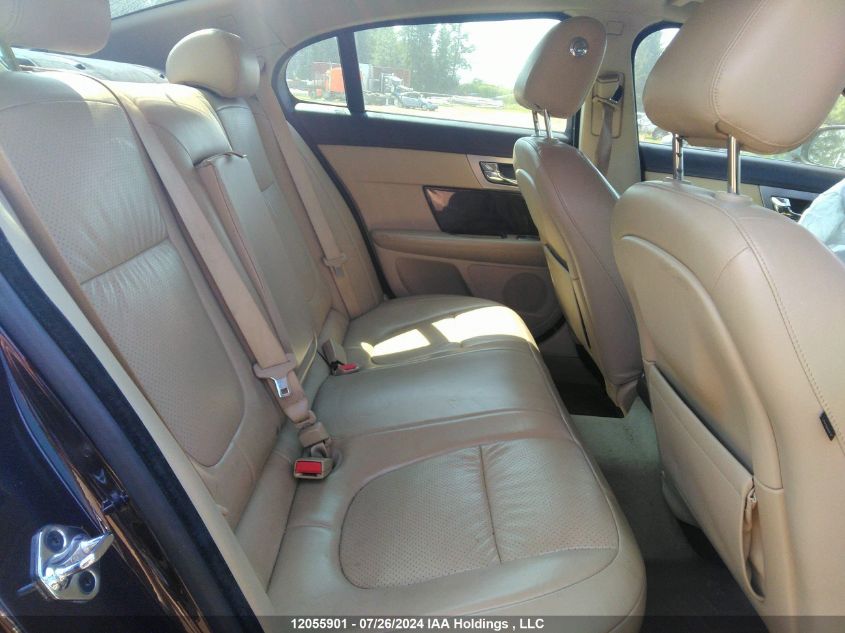 2011 Jaguar Xf VIN: SAJXA0GB2BLR95743 Lot: 12055901