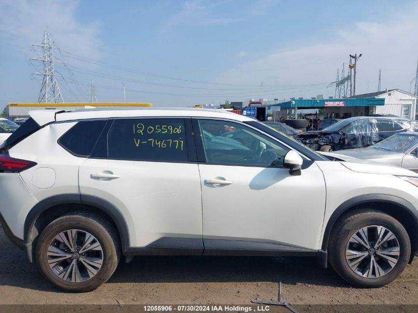 2021 Nissan Rogue VIN: 5N1AT3BB5MC746777 Lot: 12055906