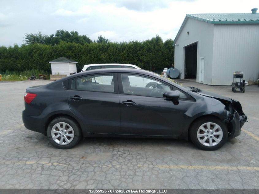 2015 Kia Rio Lx VIN: KNADM4A36F6456111 Lot: 12055925