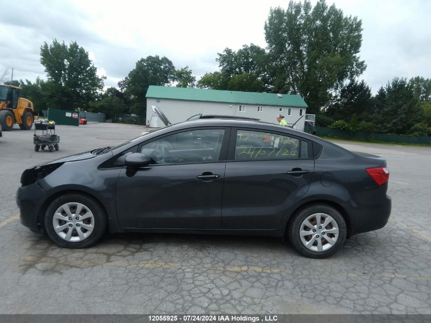 2015 Kia Rio Lx VIN: KNADM4A36F6456111 Lot: 12055925