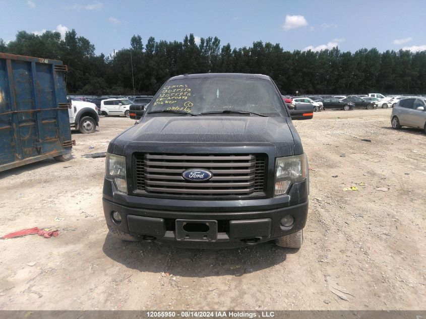 2012 Ford F150 Supercrew VIN: 1FTFW1EF4CFA50848 Lot: 12055950