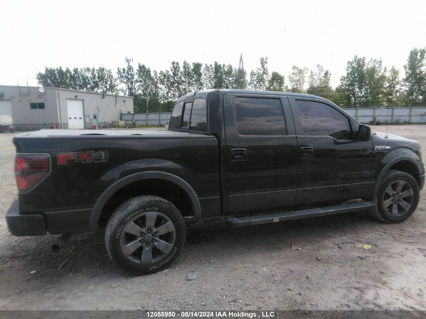 2012 Ford F150 Supercrew VIN: 1FTFW1EF4CFA50848 Lot: 12055950