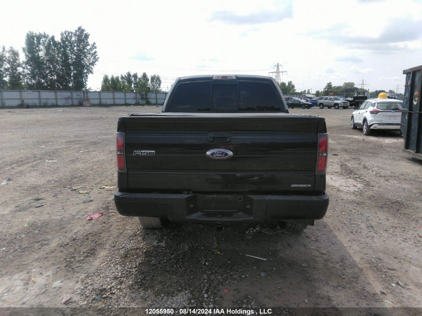 2012 Ford F150 Supercrew VIN: 1FTFW1EF4CFA50848 Lot: 12055950