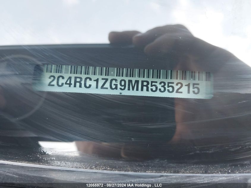 2021 Chrysler Grand Caravan Sxt VIN: 2C4RC1ZG9MR535215 Lot: 12055972