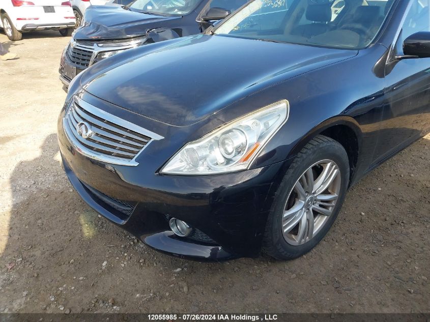 2012 Infiniti G25X VIN: JN1DV6AR1CM862002 Lot: 12055985