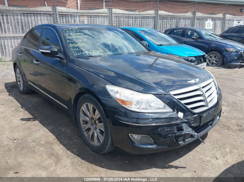 2010 Hyundai Genesis 4.6L VIN: KMHGC4DF6AU092071 Lot: 12055986