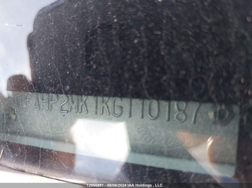 2019 Ford Police Interceptor VIN: 1FAHP2MK1KG110187 Lot: 12055991