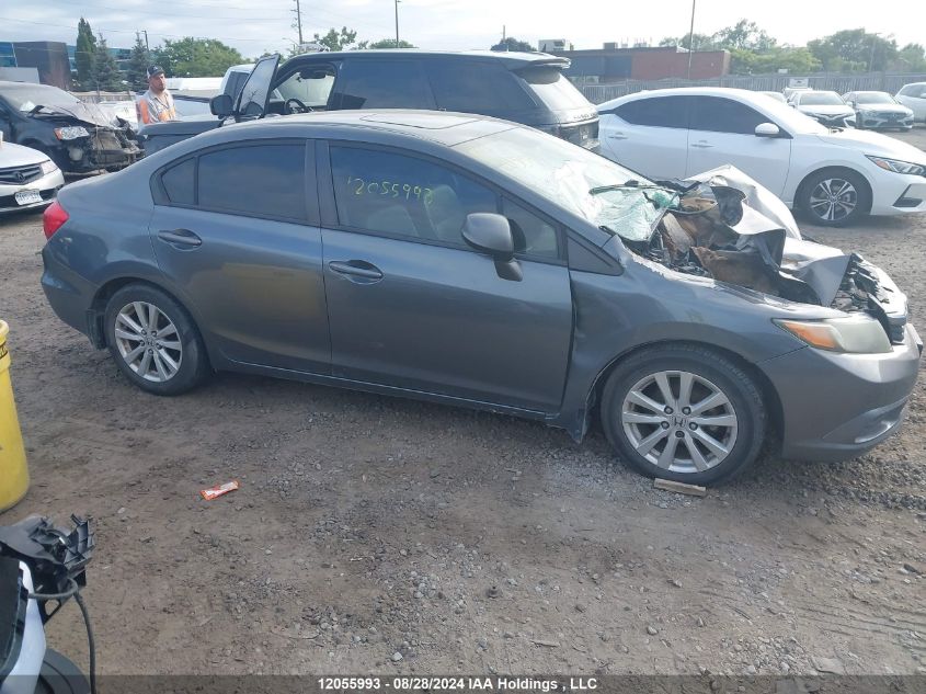 2012 Honda Civic VIN: 2HGFB2F95CH002141 Lot: 12055993