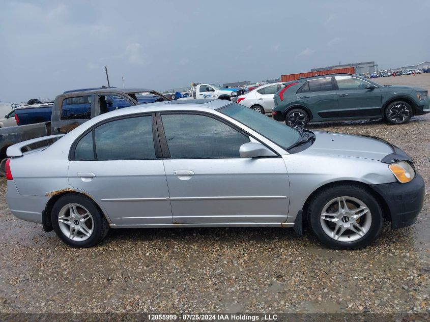 2003 Honda Civic Sdn VIN: 2HGES16893H913778 Lot: 12055999