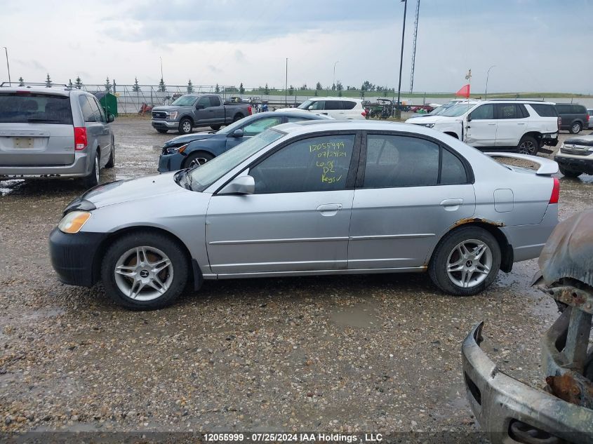 2003 Honda Civic Sdn VIN: 2HGES16893H913778 Lot: 12055999