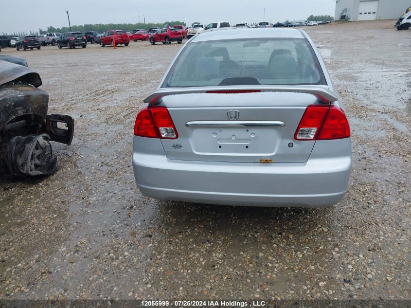 2003 Honda Civic Sdn VIN: 2HGES16893H913778 Lot: 12055999