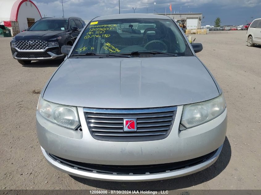 2006 Saturn Ion Sedan VIN: 1G8AJ55F26Z206138 Lot: 12056000