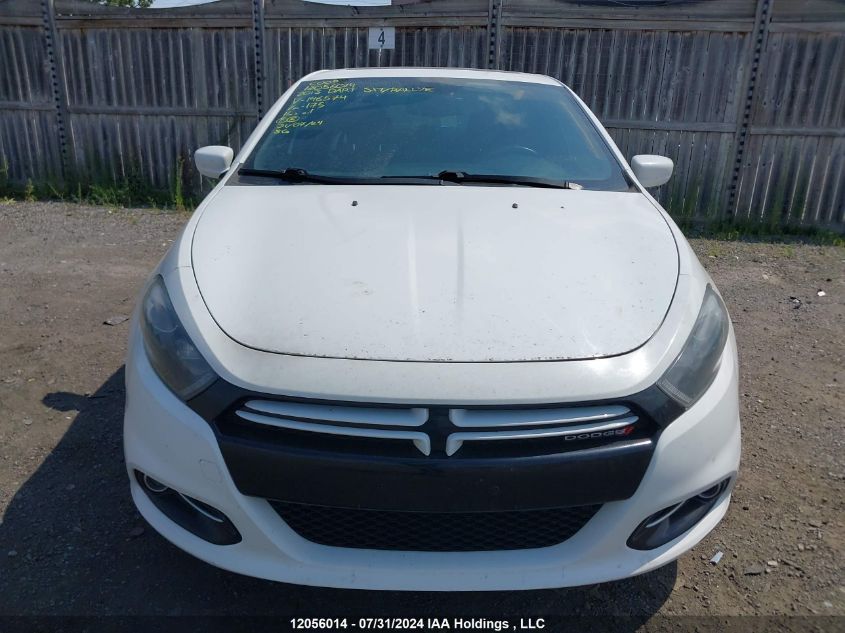 2013 Dodge Dart Sxt/Rallye VIN: 1C3CDFBH6DD146574 Lot: 12056014