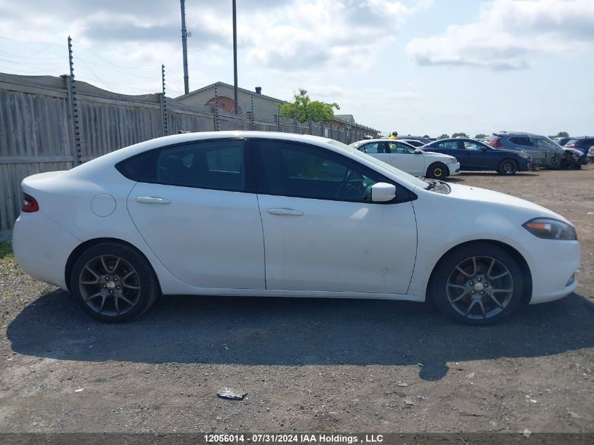 2013 Dodge Dart Sxt/Rallye VIN: 1C3CDFBH6DD146574 Lot: 12056014