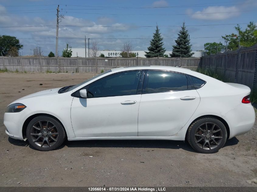 2013 Dodge Dart Sxt/Rallye VIN: 1C3CDFBH6DD146574 Lot: 12056014