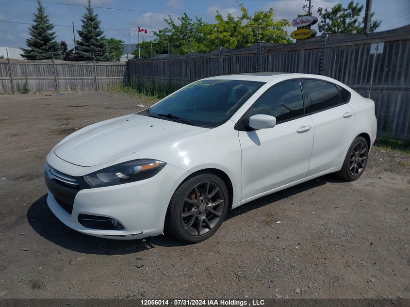 2013 Dodge Dart Sxt/Rallye VIN: 1C3CDFBH6DD146574 Lot: 12056014