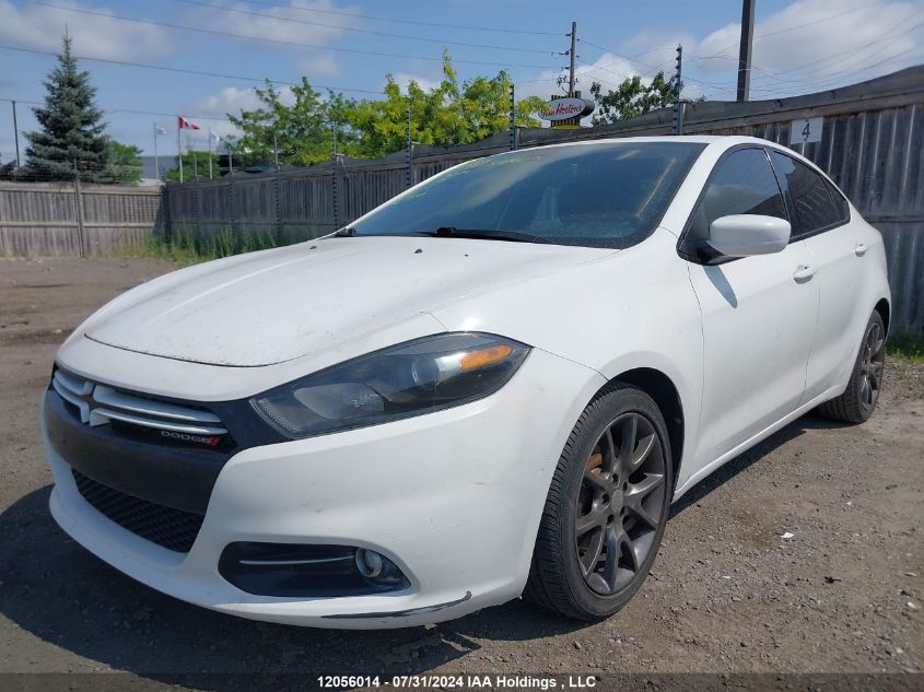 2013 Dodge Dart Sxt/Rallye VIN: 1C3CDFBH6DD146574 Lot: 12056014
