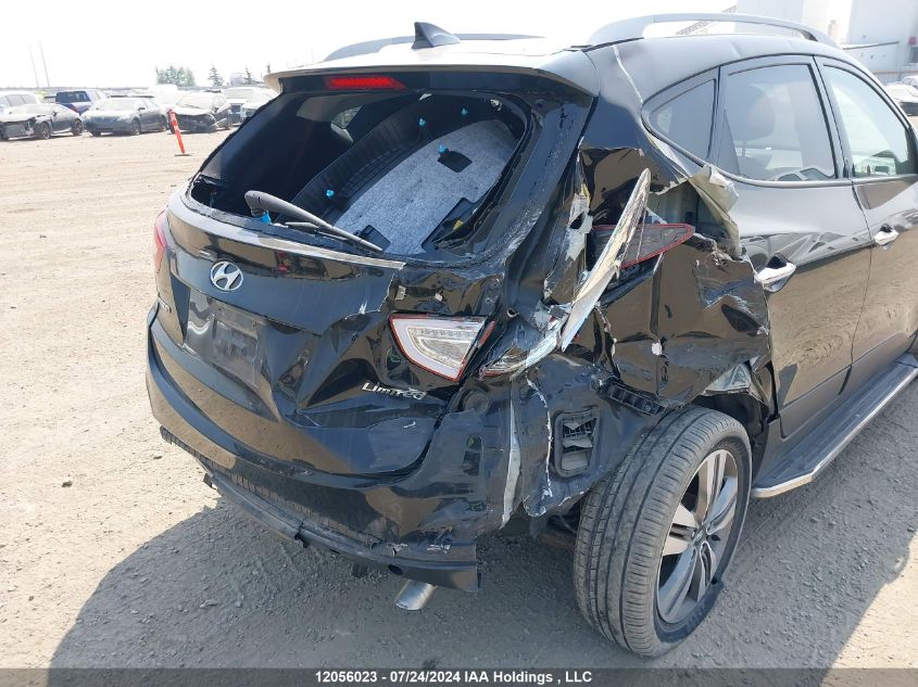 2014 Hyundai Tucson Limited VIN: KM8JUCAG4EU878273 Lot: 12056023