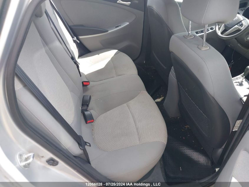 2013 Hyundai Accent Gl VIN: KMHCT4AE3DU386705 Lot: 12056028