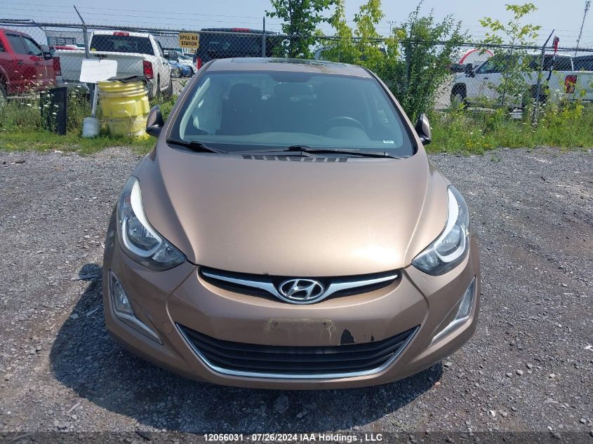 2016 Hyundai Elantra Sport Appearance VIN: KMHDH4AE9GU572159 Lot: 12056031