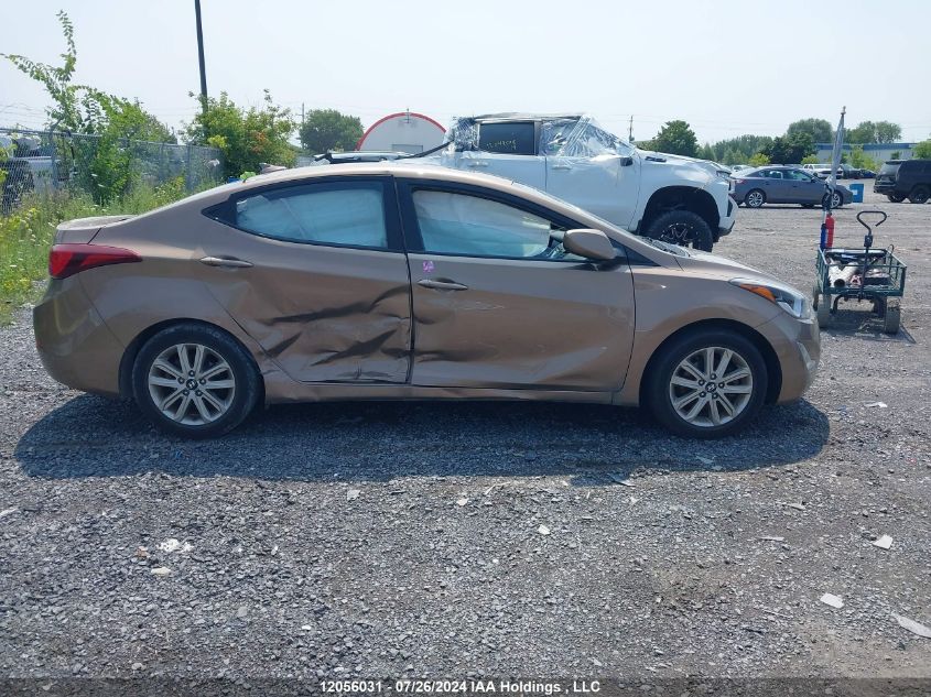 2016 Hyundai Elantra Sport Appearance VIN: KMHDH4AE9GU572159 Lot: 12056031