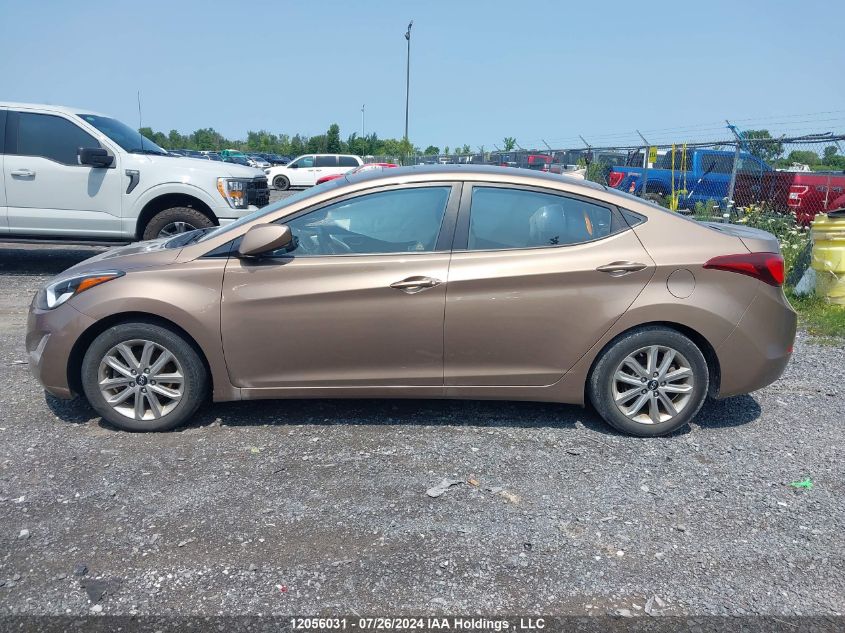 2016 Hyundai Elantra Sport Appearance VIN: KMHDH4AE9GU572159 Lot: 12056031