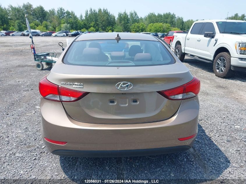 2016 Hyundai Elantra Sport Appearance VIN: KMHDH4AE9GU572159 Lot: 12056031