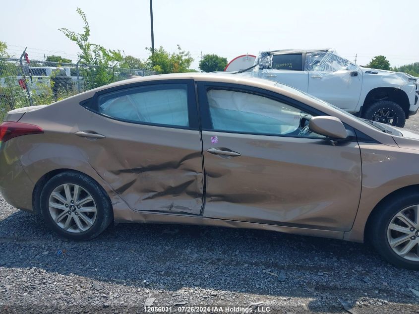 2016 Hyundai Elantra Sport Appearance VIN: KMHDH4AE9GU572159 Lot: 12056031