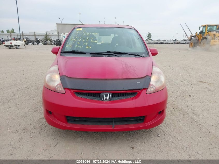 2007 Honda Fit VIN: JHMGD38417S815087 Lot: 12056044