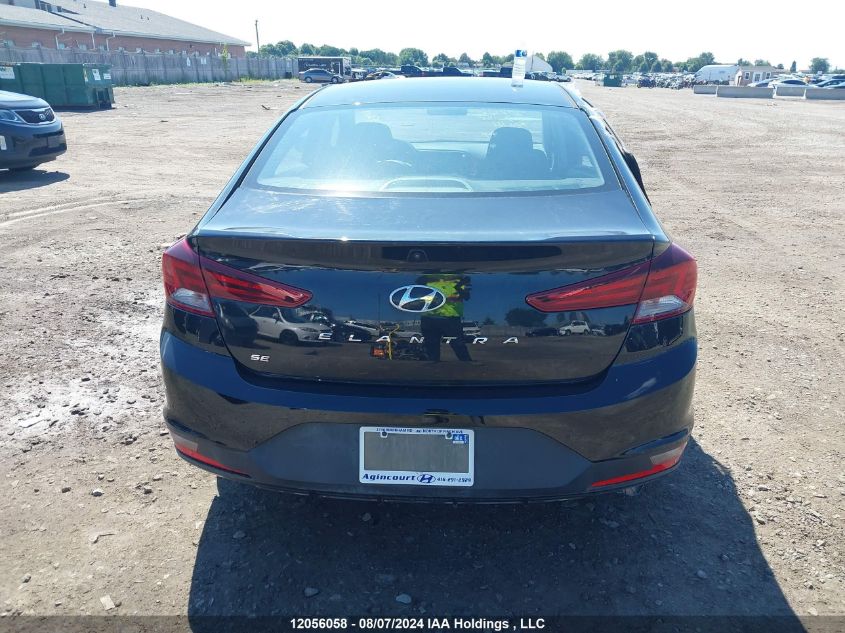 2020 Hyundai Elantra VIN: KMHD74LF1LU920166 Lot: 12056058