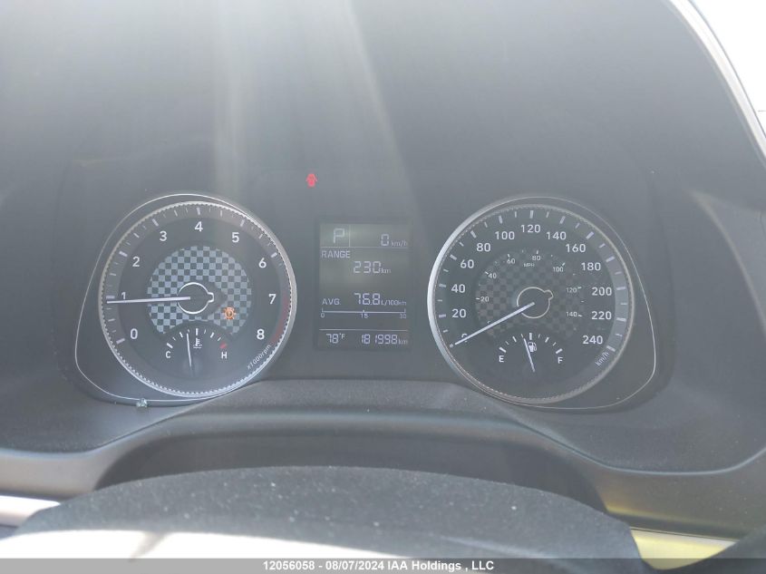 2020 Hyundai Elantra VIN: KMHD74LF1LU920166 Lot: 12056058