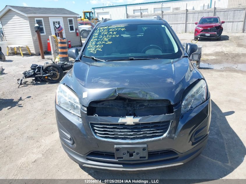 2015 Chevrolet Trax 1Lt VIN: 3GNCJLSB5FL228654 Lot: 12056074