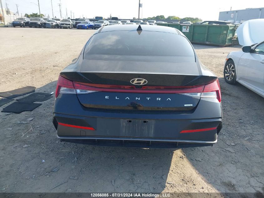2024 Hyundai Elantra Hybrid Luxury VIN: KMHLN4DJ2RU107593 Lot: 12056085