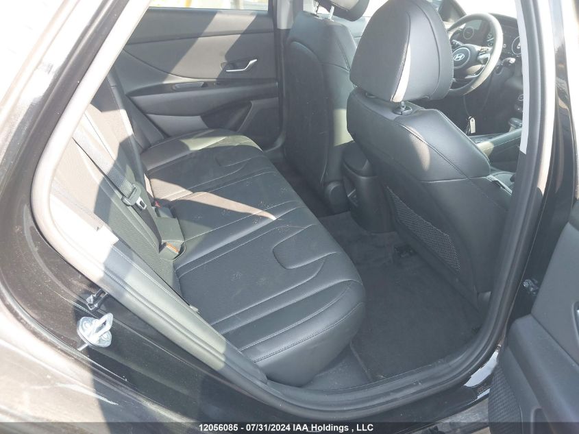 2024 Hyundai Elantra Hybrid Luxury VIN: KMHLN4DJ2RU107593 Lot: 12056085