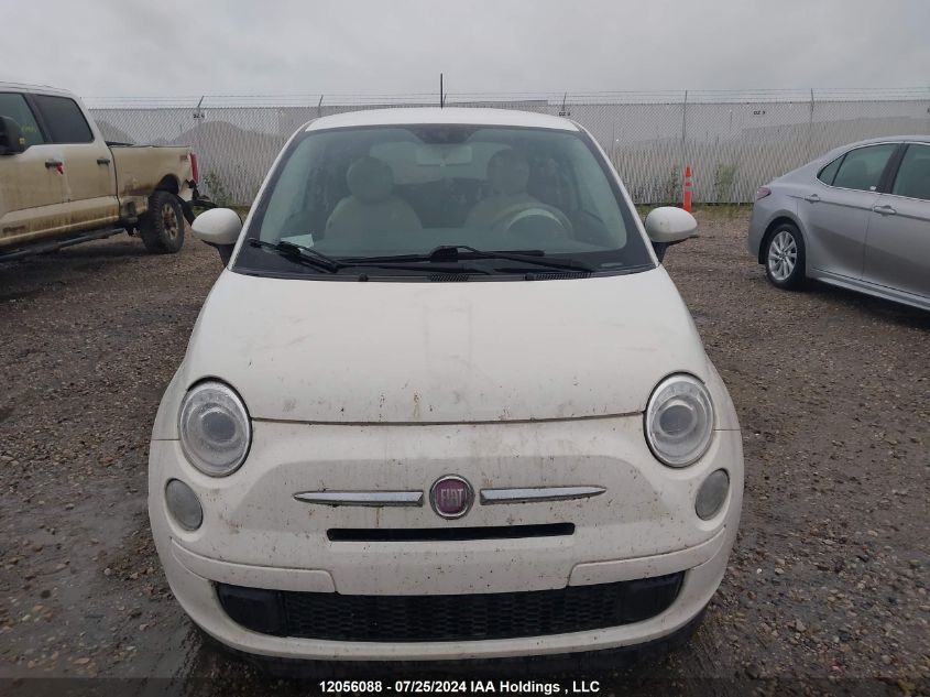 2013 Fiat 500 Pop VIN: 3C3CFFAR4DT511901 Lot: 12056088
