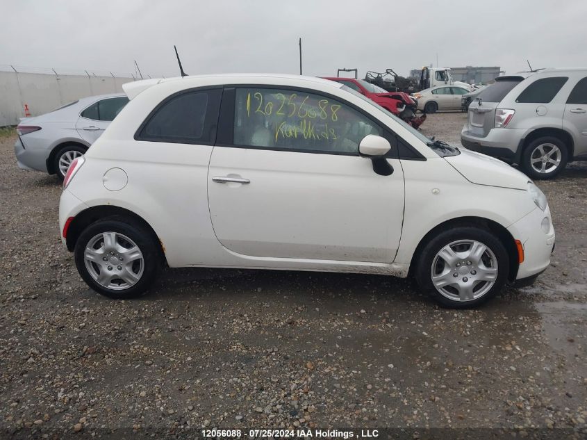 2013 Fiat 500 Pop VIN: 3C3CFFAR4DT511901 Lot: 12056088