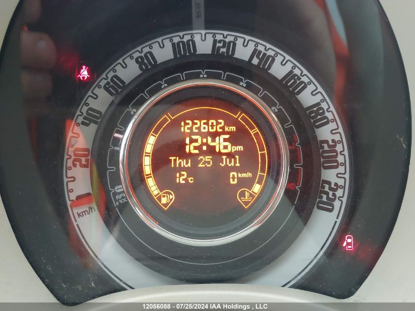 2013 Fiat 500 Pop VIN: 3C3CFFAR4DT511901 Lot: 12056088