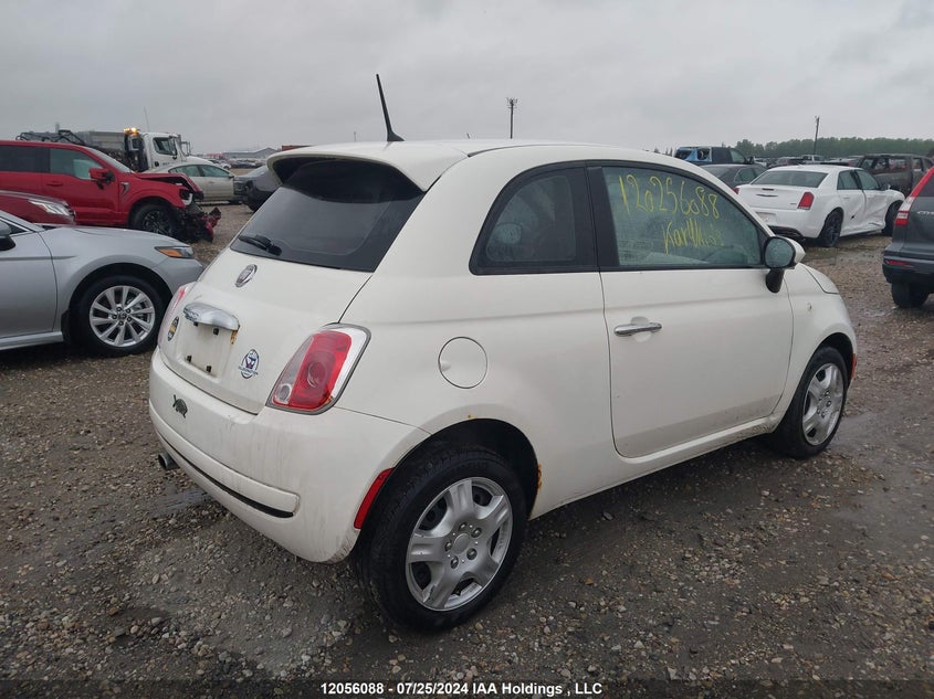 2013 Fiat 500 Pop VIN: 3C3CFFAR4DT511901 Lot: 12056088