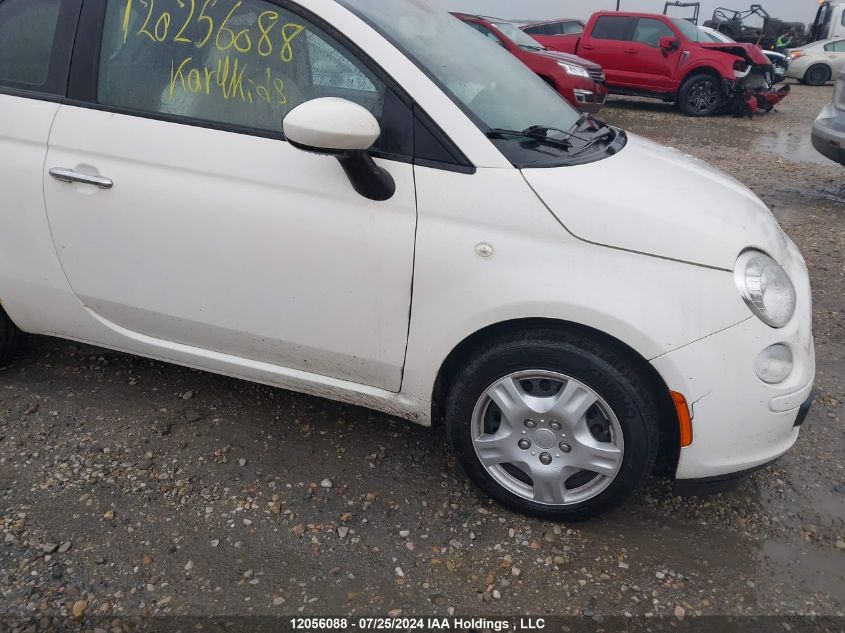 2013 Fiat 500 Pop VIN: 3C3CFFAR4DT511901 Lot: 12056088