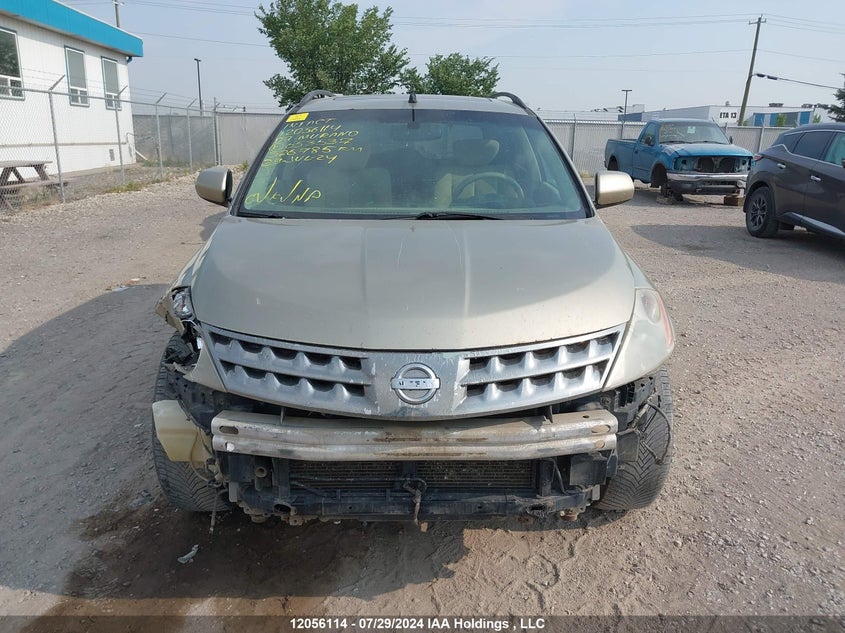 2007 Nissan Murano Sl VIN: JN8AZ08W97W653537 Lot: 12056114
