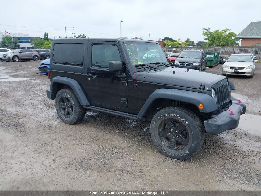 2016 Jeep Wrangler Sport VIN: 1C4AJWAG9GL174996 Lot: 12056139