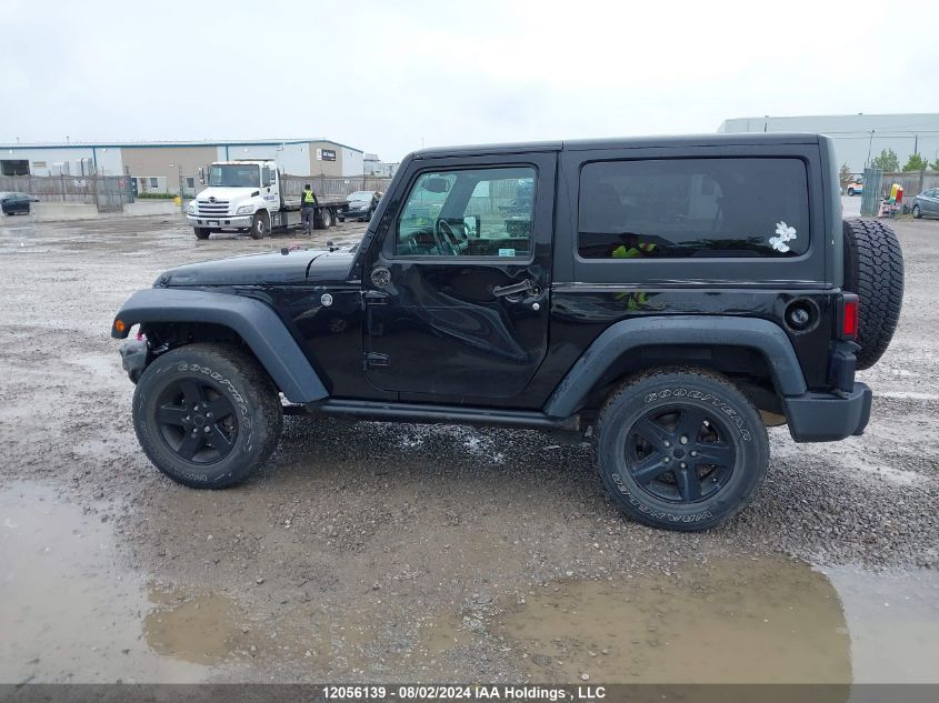 2016 Jeep Wrangler Sport VIN: 1C4AJWAG9GL174996 Lot: 12056139